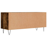 vidaXL Szafka pod TV, przydymiony dąb, 100x34,5x44,5 cm wariant 4