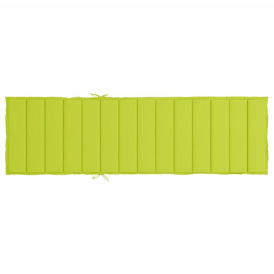 vidaXL Poduszka na leżak, jasnozielona, 200x70x3 cm, tkanina Oxford