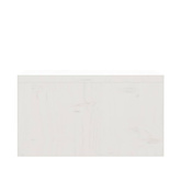Podstawka na monitor, biała, 50x27x15 cm, lite drewno sosnowe