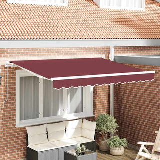 Materiał zapasowy do markizy Czerwony burgund 2,5 x 2 m