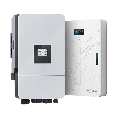 Zestaw Falownik hybrydowy 10kW Deye SUN-10K-SG05LP3-EU-SM2 + Magazyn energii 14,33kWh wiszący wbudowany BMS