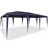 Namiot Imprezowy Niebieski 600 x 400 x 266 cm Polietylen i Stal