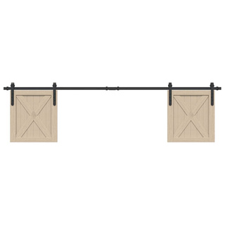 System do drzwi przesuwnych do mebli, 200 cm, stal węglowa model standard