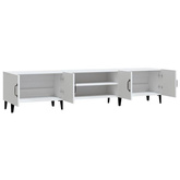vidaXL Szafka pod TV, biała, 180x31,5x40 cm, materiał drewnopochodny
