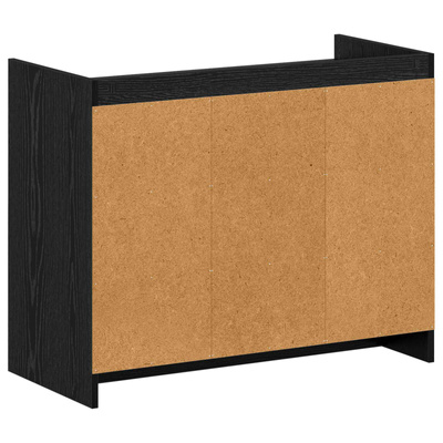 Szafka na buty Czarny dąb 85 x 39,5 x 70 cm Drewno inżynieryjne