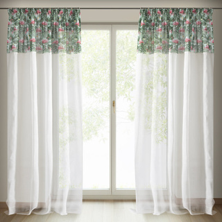 Zasłona Botanic biała 140x250