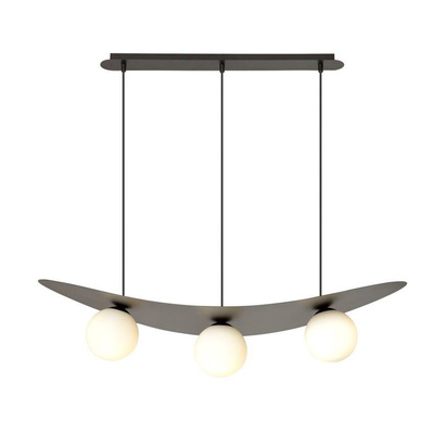 Lampa wisząca AURA 3 BL OPAL