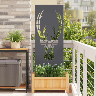 Ekran zapewniający prywatność w ogrodzie Antracyt 50 x 140 cm