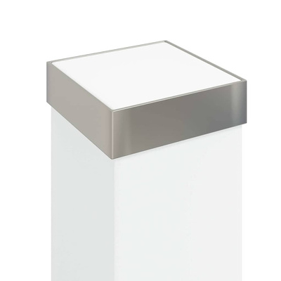 Lampy słupkowe z czujnikiem 3 szt. 110 cm Stal nierdzewna IP44
