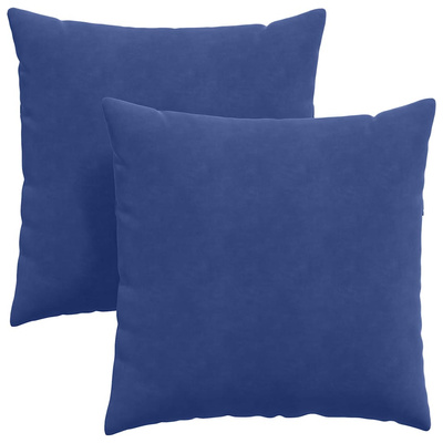 Poduszki na sofę 2 pcs Niebieski policyjny 60 x 60 cm