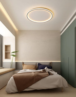 Plafon LED 36W Okragły Złoty CCT 3000K/4000K/6000K 50cm Abruzzo Angelo