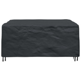 Pokrowiec na meble Gładki Czarny 200 x 160 x 70 cm 420D