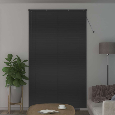 Żaluzja wenecka Srebrnoszary 213 x 150 cm 25 mm PVC
