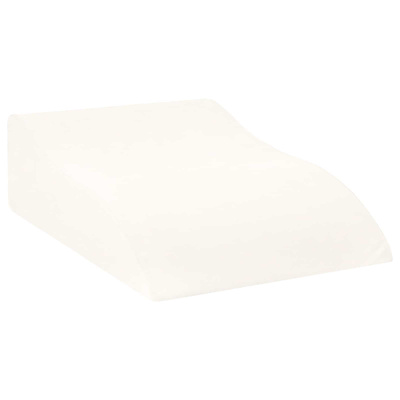 Poduszka na nogi Biały 68 x 40 x 18 cm Pianka PU