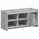 Szafka na buty z drzwiami Szary Sonoma 100 x 39,5 x 51 cm