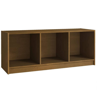vidaXL Szafka pod TV, miodowy brąz, 104x33x41 cm, drewno sosnowe