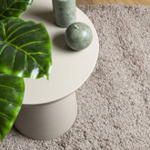 vidaXL Dywan z długim włosiem PAMPLONA, beżowy, 60x110 cm