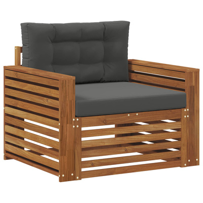 Sofa na zewnątrz Lite drewno akacjowe i poliester