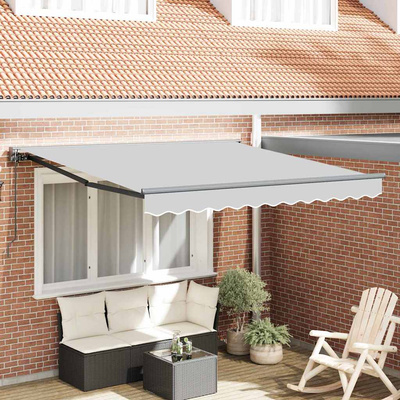 Rama markizy Z regulacją Antracyt 3,5 x 2,5 m Stal