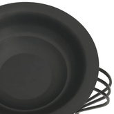 vidaXL Palenisko z pogrzebaczem, 49 cm, stal