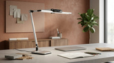 Lampka biurkowa K-BL1321 SREBRNY z serii ARES