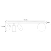 sufitowa K-4136 z serii ALBIO Lampa
