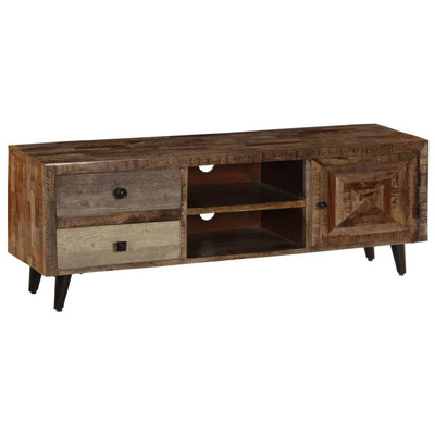 Szafka pod TV, 118x30x40 cm, lite drewno mango vidaXL