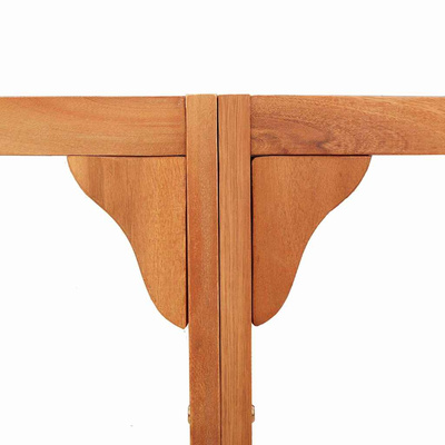 Ławka Drzewna 4 -Seater 210 x 80 x 45 cm Naturalny