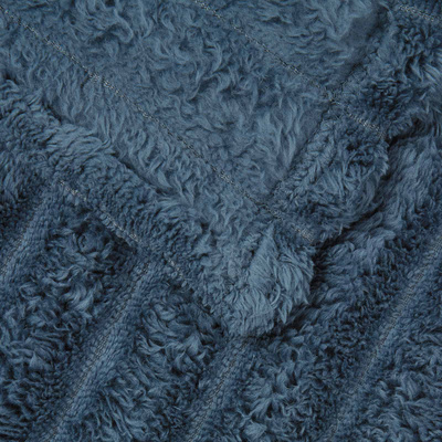 Koc Granatowy 270 x 240 cm Polar