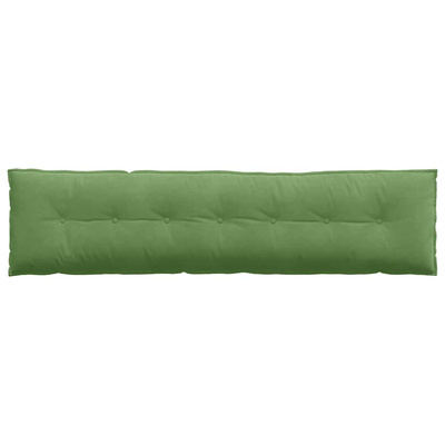 Poduszka na plecy Jasnozielony 200 x 50 cm Tkanina sztruksowa