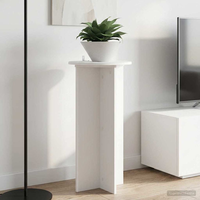 Stojak na rośliny 2 pcs Biały ?40 x 80 cm Drewno inżynieryjne