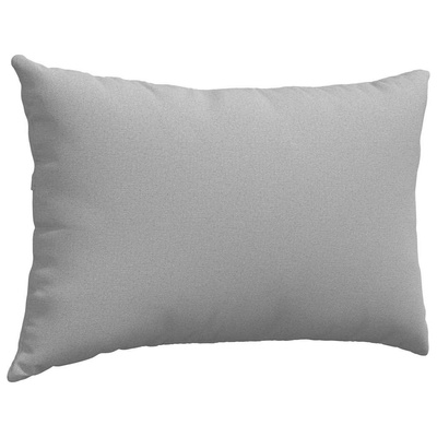 Poduszki na sofę 2 pcs Szary chmur 60 x 40 cm tkanina