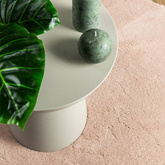 vidaXL Dywan HUARTE z krótkim włosiem, różowy, Ø 100 cm