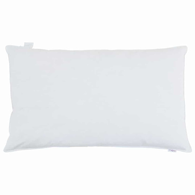 Poduszka z poduszką 2 pcs Biały 40 x 80 cm Pióra