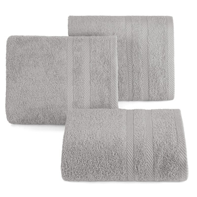 Ręcznik Milo srebrny 100x150