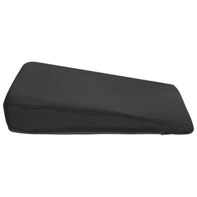 Poduszka na siedzisko Czarny 39 x 38 x 8,5 cm Pianka PU