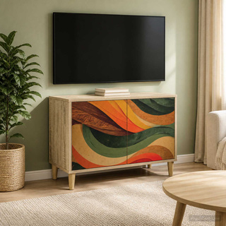 Szafka pod telewizor BONN 69 x 33 x 50 cm Sonoma