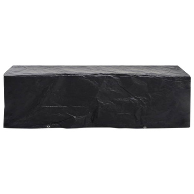 vidaXL Pokrowiec na leżak ogrodowy, 8 oczek, 218 x 77 x 55 cm