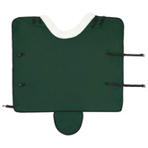 Koc dla Koni Pełny ciemnozielony 155 cm Polarowy fleece