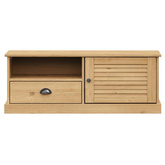 vidaXL Szafka pod TV VIGO, 106x40x40 cm, lite drewno sosnowe
