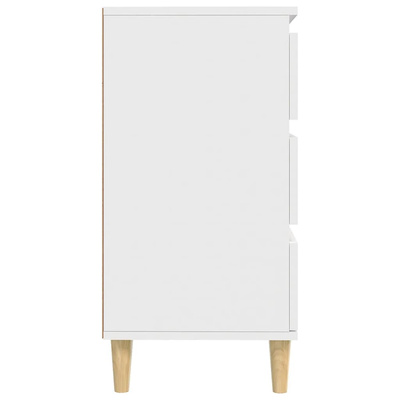 Komoda, biała, 60x35x70 cm, materiał drewnopochodny