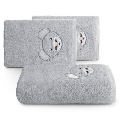 Ręcznik Sre srebrny 100x100