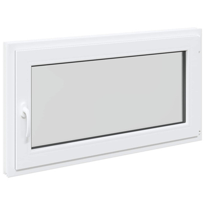 Biała wewnętrzna kolor okna piwnicznego RISOR 110 x 70 cm