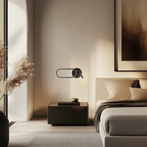 MONET lampa kinkiet owal czarny 13W LED 3000K, 4000K, 6000K klosz biały 22-35691