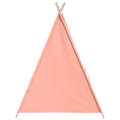 Namiot dziecięcy tipi, z torbą, peach skin, róż, 120x120x150 cm