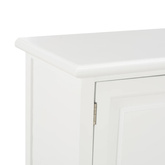 vidaXL Szafka pod TV, biała, 120 x 30 x 40 cm, drewniana