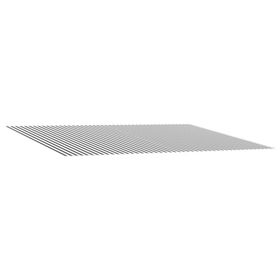 Materiał zapasowy do markizy Antracytowy i biały 250 x 200 cm