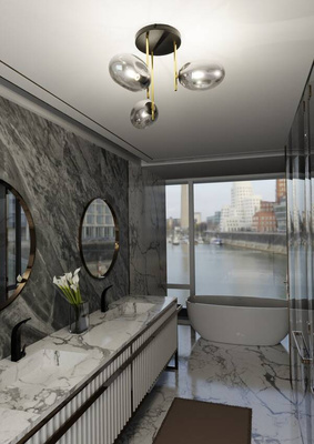 Lampa sufitowa ARGO 3 BL GRAFIT