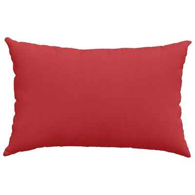 Poduszki na sofę 2 pcs Czerwony 60 x 40 cm tkanina