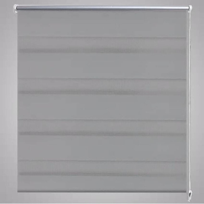 Roleta w pasy (50 x 100 cm), szara